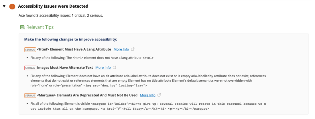 WebPageTest 画面2